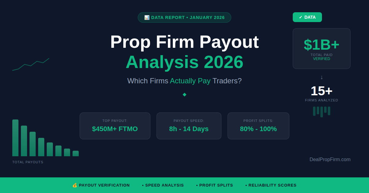 Prop Firm Payout Analysis 2026: Who Actually Pays Traders? [Data Report]